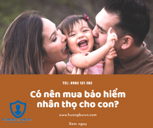 mua bao hiem nhan tho cho con